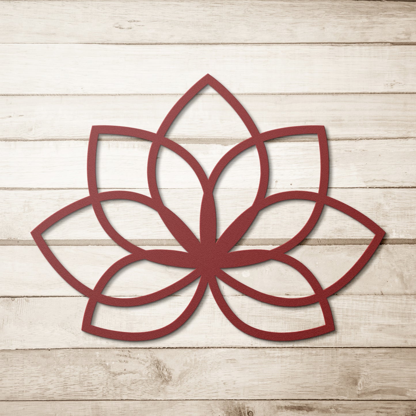 The Lotus Flower - Metal Wall Art
