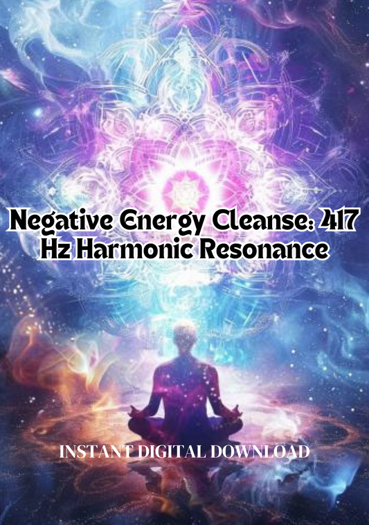 Negative Energy Cleanse: 417 Hz Harmonic Resonance - Transformative Frequencies for Spiritual Renewal