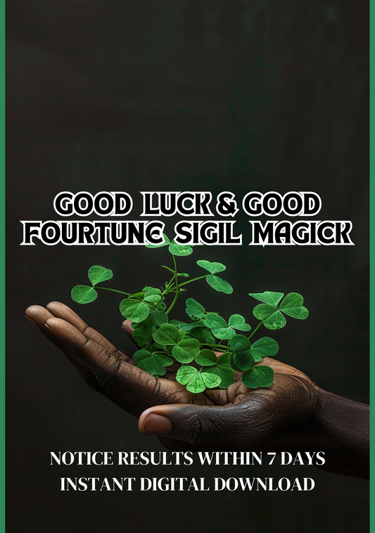 Good Luck & Good Fortune Sigil Digital Download